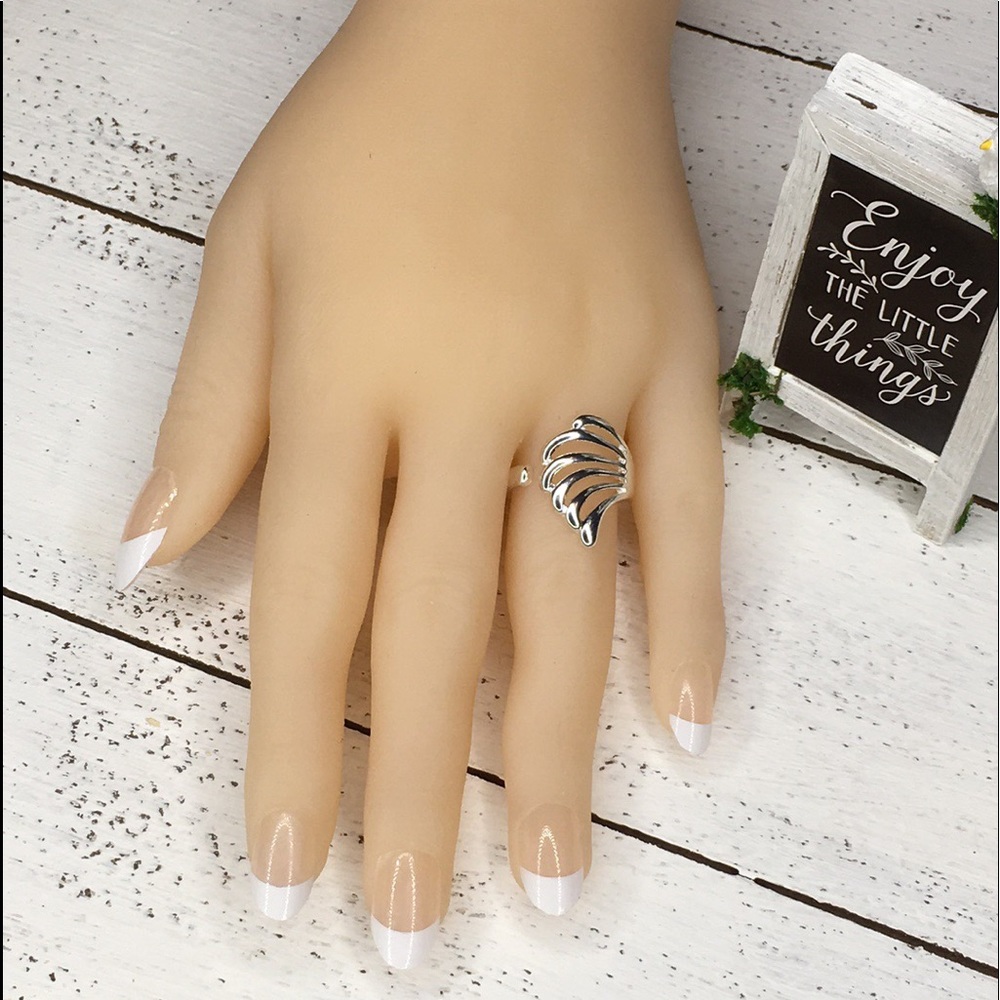 Angel Wing Ring 6.5 - Picture 8 of 8